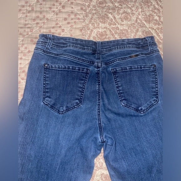 INC brand distressed straight leg regular crop fit jeans. EUC - Picture 4 of 12